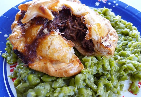Lamb Pie & Mushy Peas 2