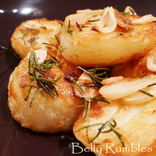 Bacon Fat Confit Potatoes - Taste of the South