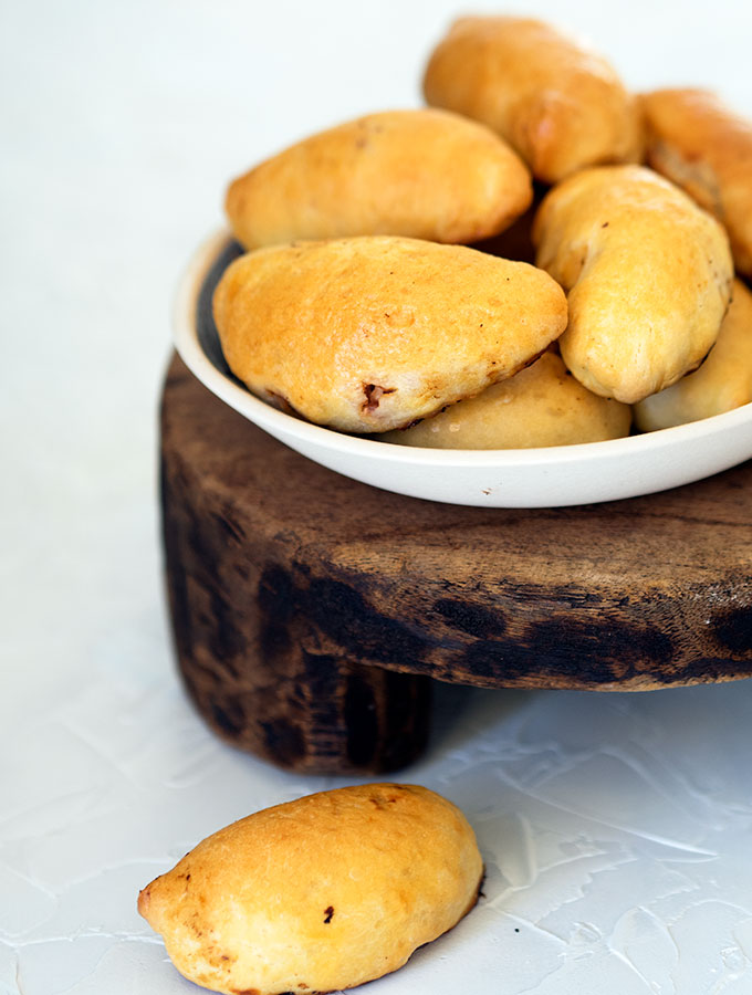 Piragi are traditional Latvian bacon buns. Made by my grandmother, myself and now my son. This recipe is a family tradition.