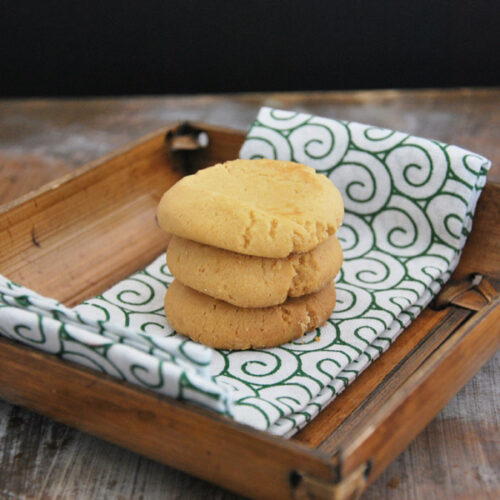 Peanut Butter Shortbread Cookies