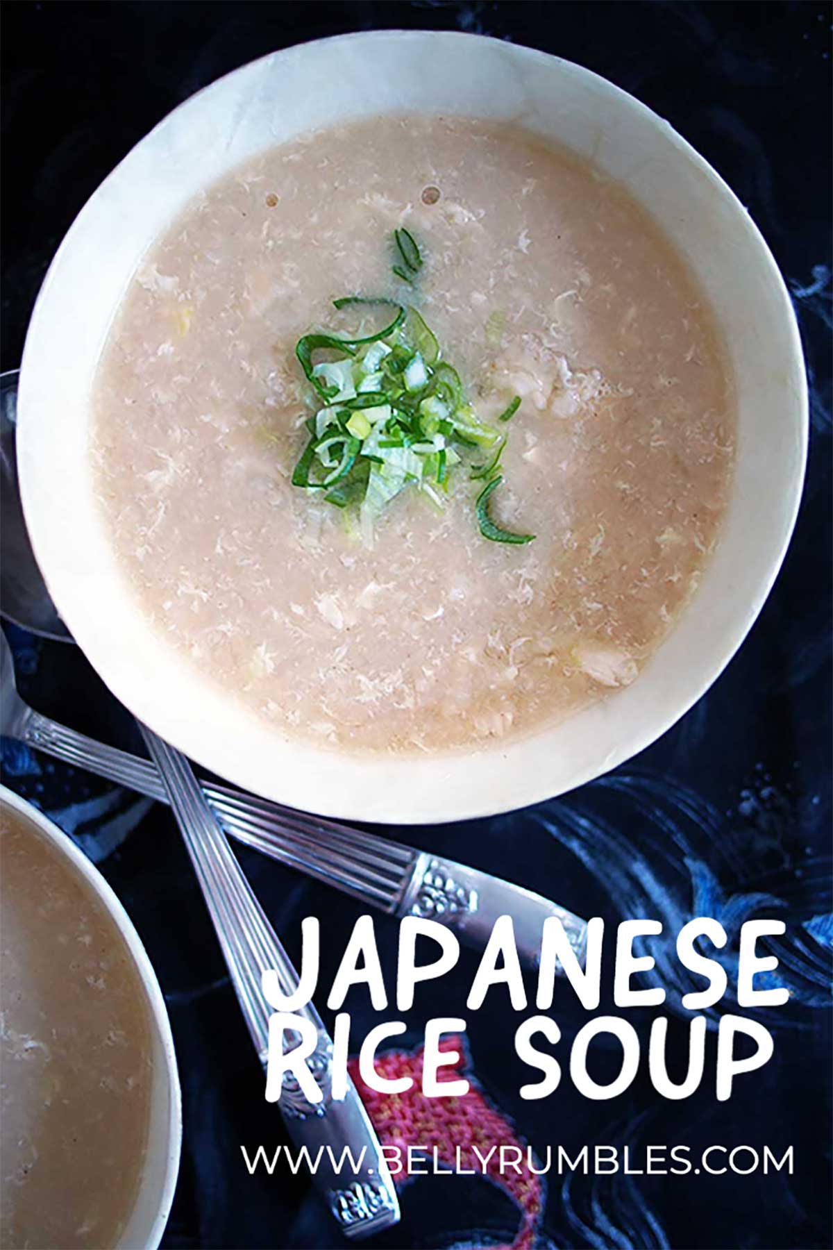 Japanese Rice Soup