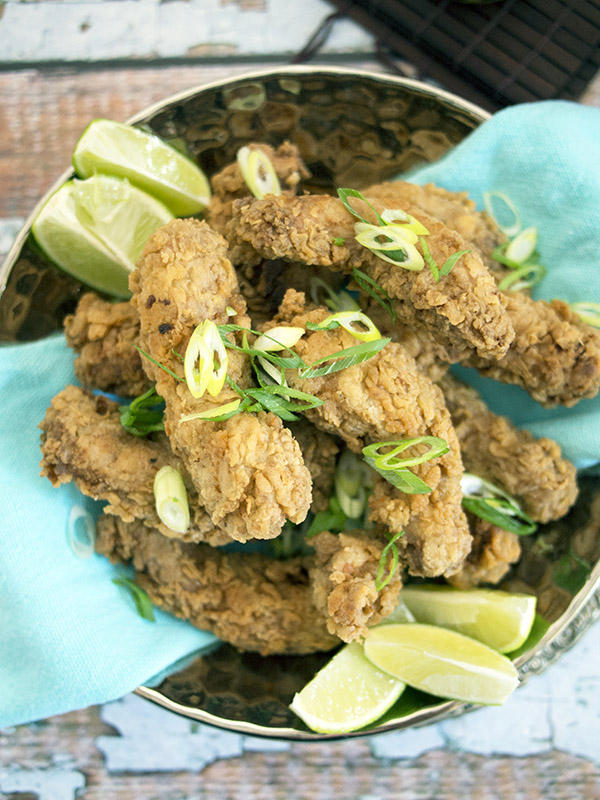 Deep Fried Chicken Necks