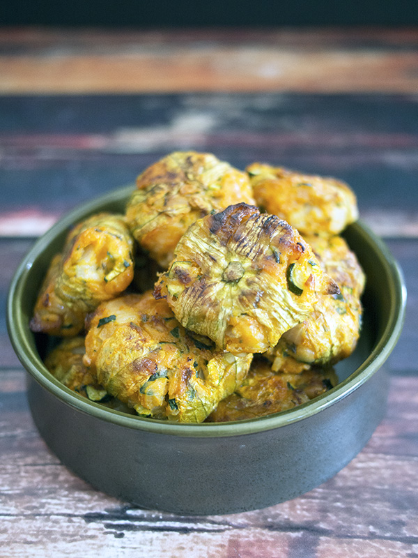 Zucchini Flower Fritters