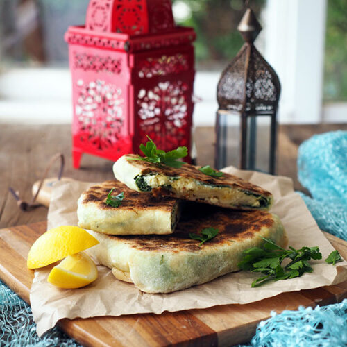 Easy Gozleme Recipe with 4 Fillings - Belly Rumbles