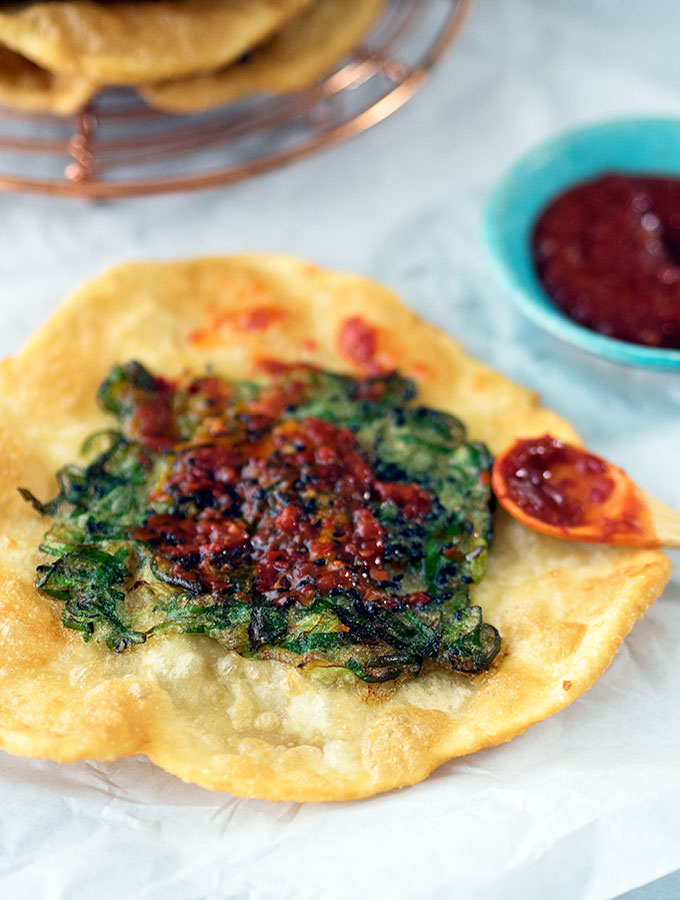 Taiwanese Scallion Pancakes