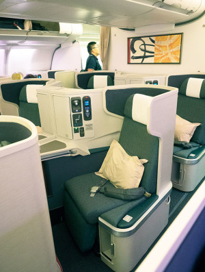 Cathay Pacific Business Class Review CX101