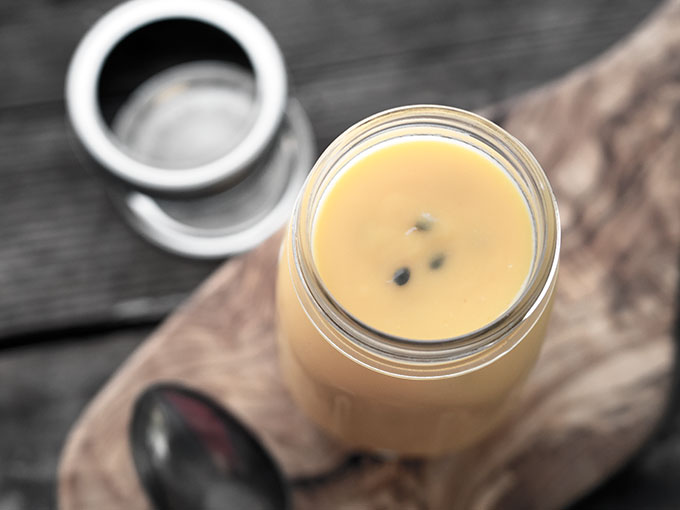 How to make Passion Fruit Curd - The Flavor Bender