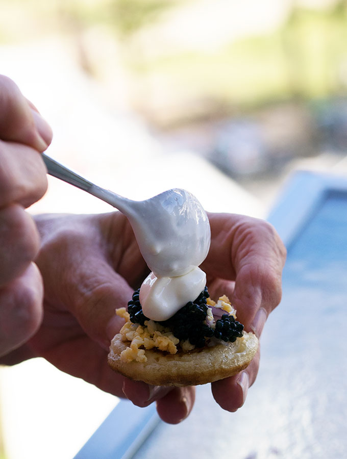 How to Serve Caviar | www.bellyrumbles.com