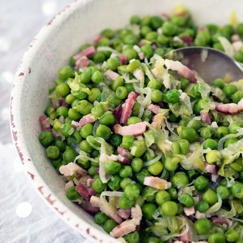 French-Style Peas Petits pois à la française - My Parisian Kitchen