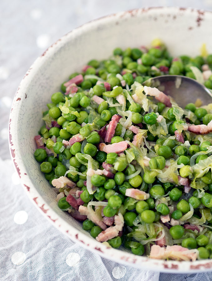 Petits Pois a la Francaise, French Peas