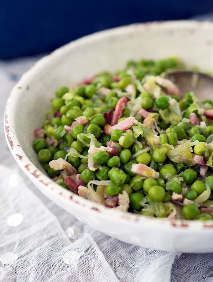 Petits Pois a la Francaise, French Peas