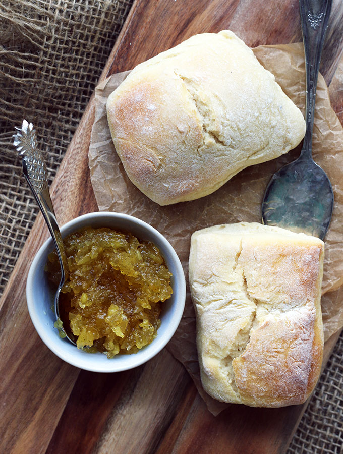 easy pineapple jam recipe made with vanilla to take you to the tropics