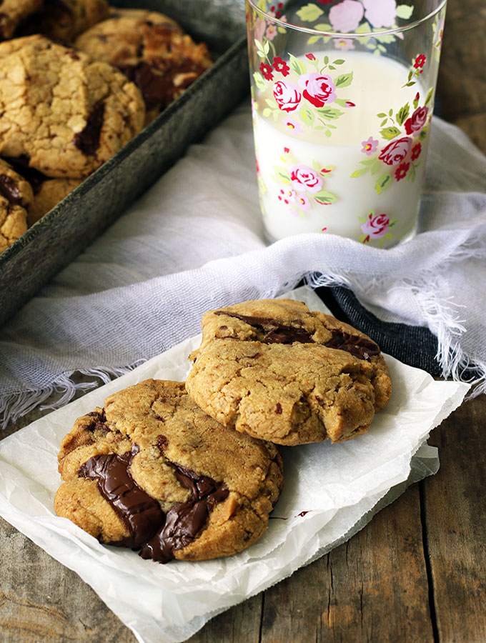 Brown Butter Chocolate Chunk Cookies