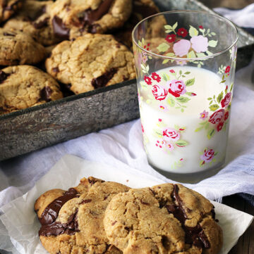 Brown Butter Chocolate Chunk Cookies