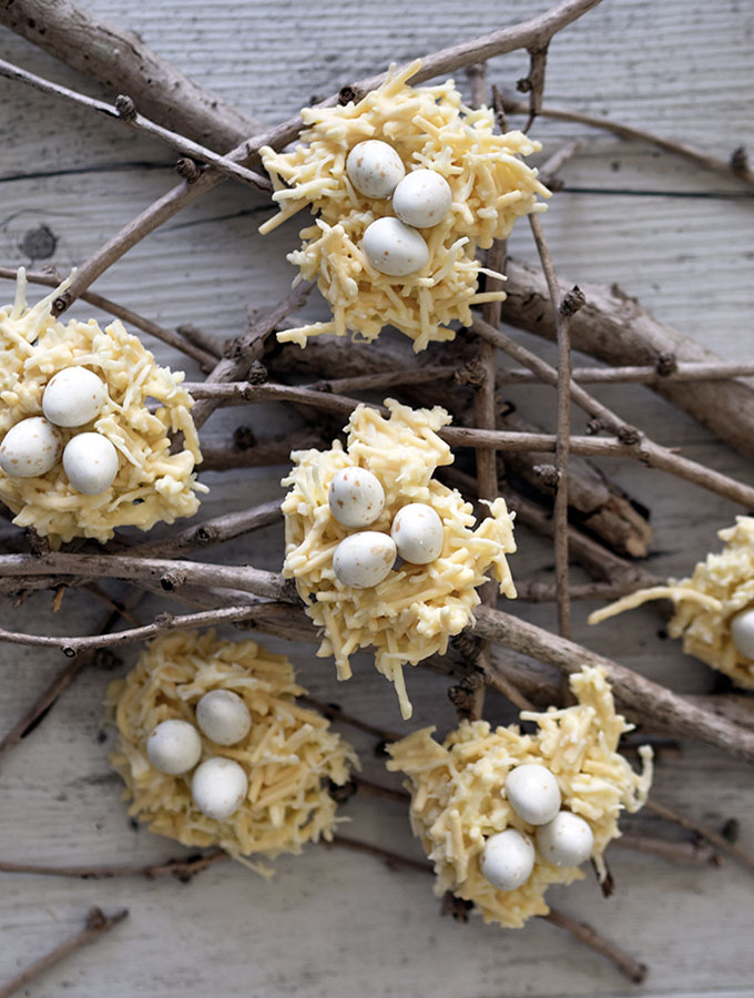 Easter Egg Nests, made in under 5 minutes - Belly Rumbles