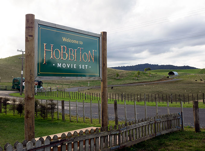 Hobbiton Movie Set