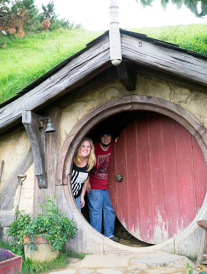 Hobbiton Movie Set