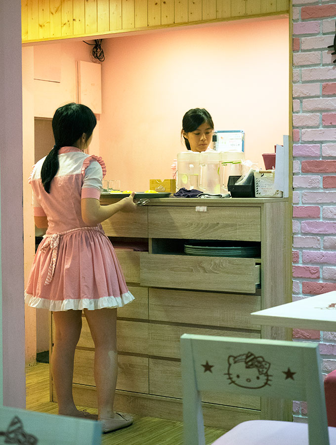 Hello Kitty Kitchen and Dining Taipei Taiwan