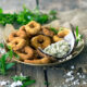 Indian Rice Doughnut with Freshly Grated Coconut Chutney