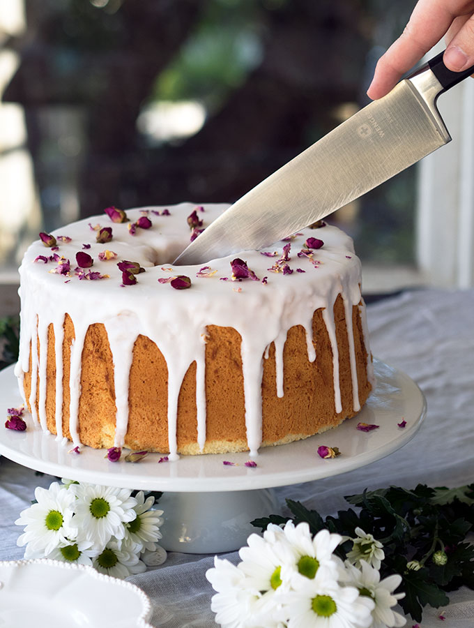 Strawberry Chiffon Cake Sponge Recipe By Bakealish