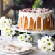 Vanilla Rose Chiffon Cake Recipe