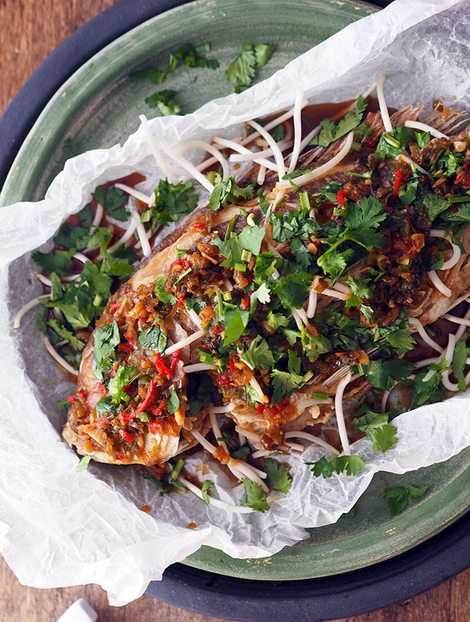 Thai Style Deep Fried Whole Fish