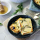 Grilled Halloumi with Honey and Rosemary - a simple dish to prepare and grill. The honey and rosemary enhances the halloumi brilliantly. This recipe is perfect with a crisp green salad.