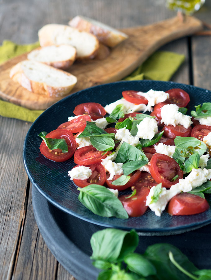 Tomato, Mozzarella, Basil Salad Recipe and a look at the Australian Grand Dairy Awards Winners