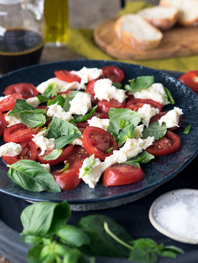 Tomato, Mozzarella, Basil Salad Recipe and a look at the Australian Grand Dairy Awards Winners