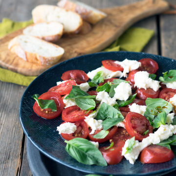 Tomato, Mozzarella, Basil Salad Recipe and a look at the Australian Grand Dairy Awards Winners