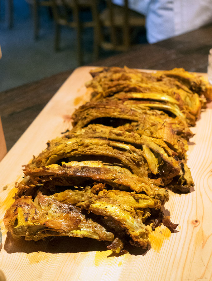 Chef Claude Tayag serves up a 10 course nose to tail lechon degustation at his Angeles City Restaurant Bale Dutung