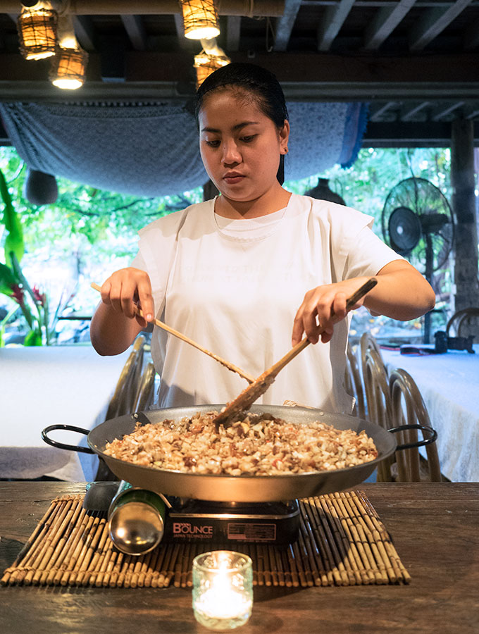 Chef Claude Tayag serves up a 10 course nose to tail lechon degustation at his Angeles City Restaurant Bale Dutung