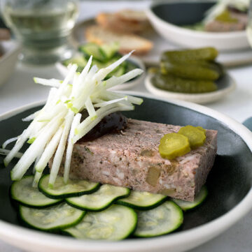 Pork, Duck & Fig Terrine Recipe. Making this terrine you will feel like a Master of Charcuterie. Packed with flavour and as easy as making a meatloaf.