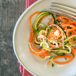 Quick Carrot and Zucchini Pickles are fantastic on burgers, sandwiches, and wraps. They are also brilliant in salads and they are quick and easy to make.