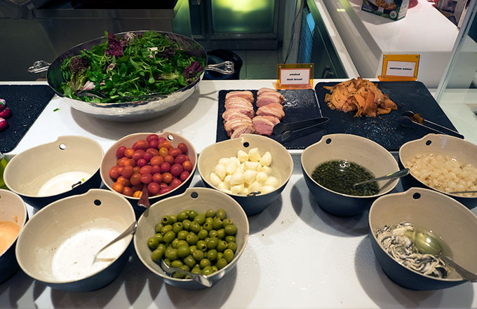 The Line at Shangri-La Hotel in Singapore offers an extensive breakfast buffet.  Do they do the best buffet breakfast in Singapore?