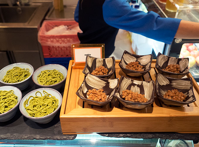 The Line at Shangri-La Hotel in Singapore offers an extensive breakfast buffet.  Do they do the best buffet breakfast in Singapore?