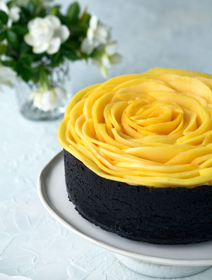 Chocolate Mango Cake | Eighth