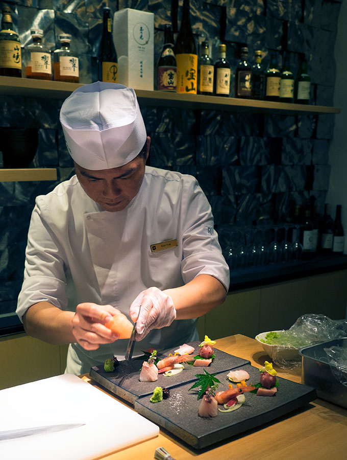 Nami Restaurant and Bar Chef Akiba Omakase Menu