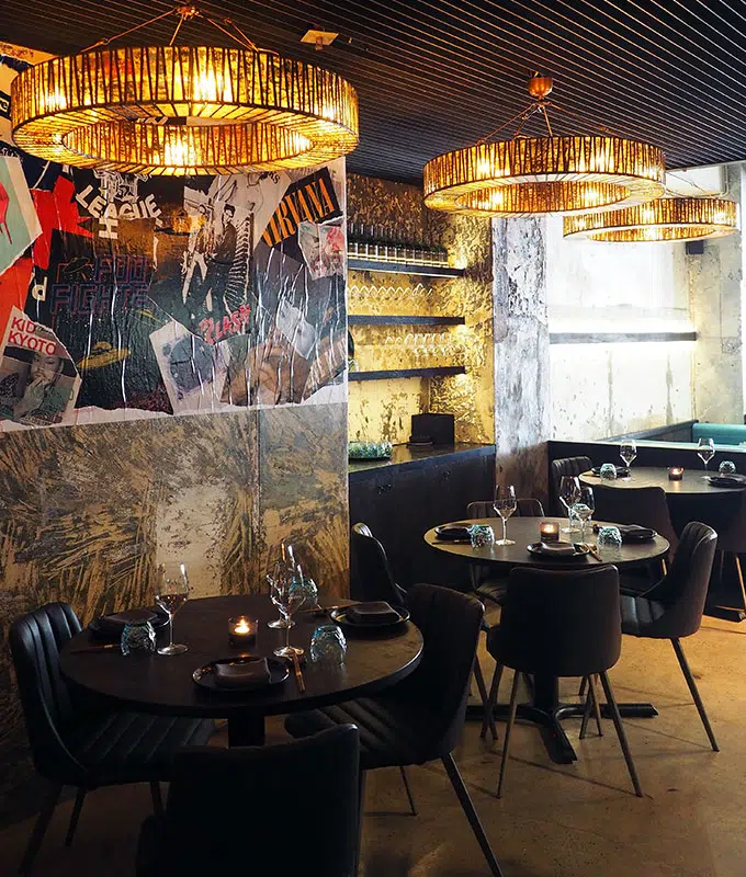 Kid Kyoto Sydney grunge and glamours interior
