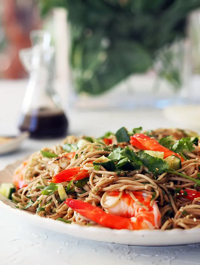 Mid week meal saviour prawns and noodles