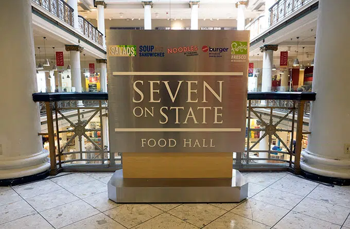 Seven on State Food Hall Chicago