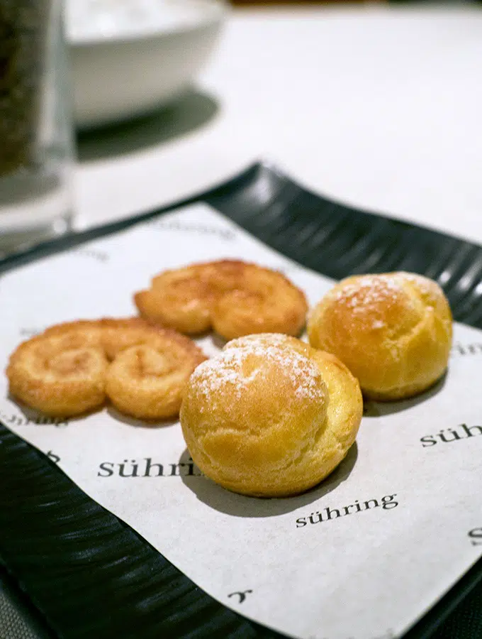 Suhring Restaurant Bangkok Thailand Sweets to end the meal