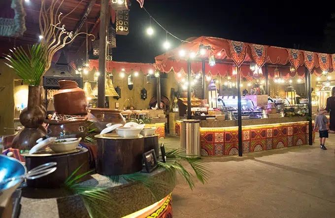 If you are after a dining experience and not just a restaurant visit then Al Hadheerah Desert Restaurant Dubai is for you.