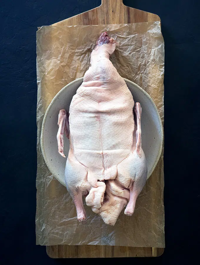 Breaking down a whole duck - What to do when faced with cutting up a whole duck