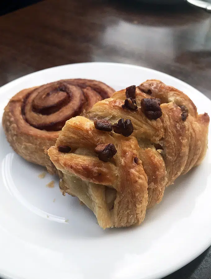 Crowne Plaza Terrigal Seasalt Restaurant Breakfast Buffet - lovely danish pastries