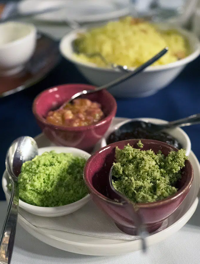 Condiments - Taste of Sri Lanka with Peter Kuruvita Dinner