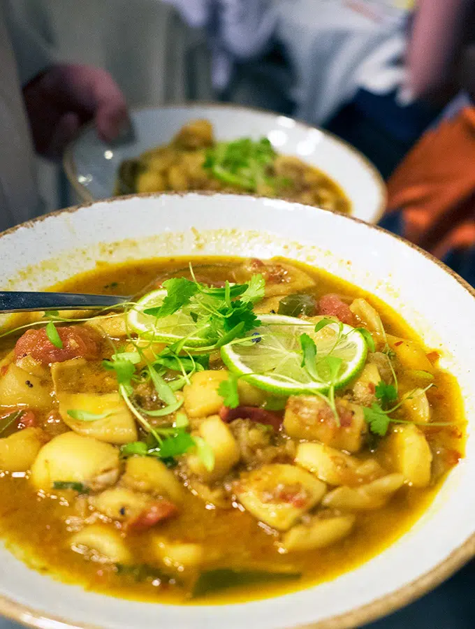 Cuttlefish in spicy sauce - Taste of Sri Lanka with Peter Kuruvita Dinner