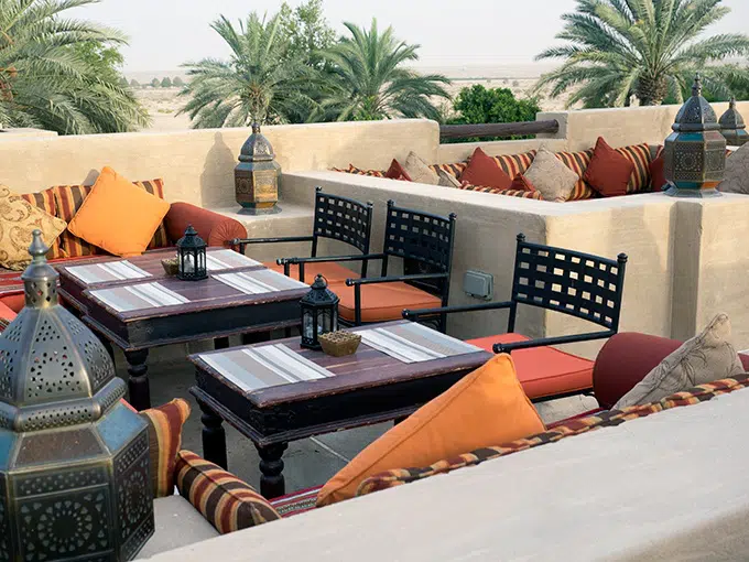 Bab Al Shams Resort and Spa - Al Sarab roof top bar