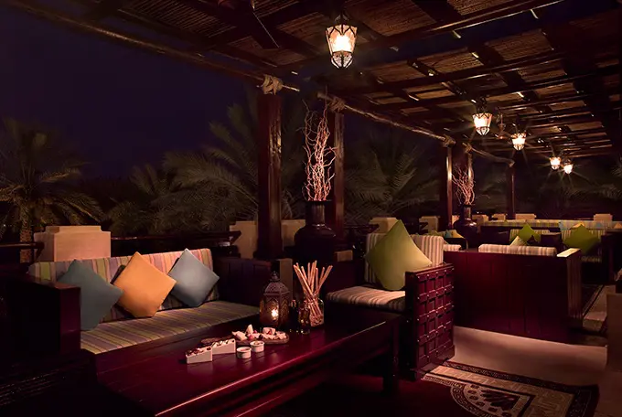 Bab Al Shams Resort and Spa - When night falls in Dubai Desert