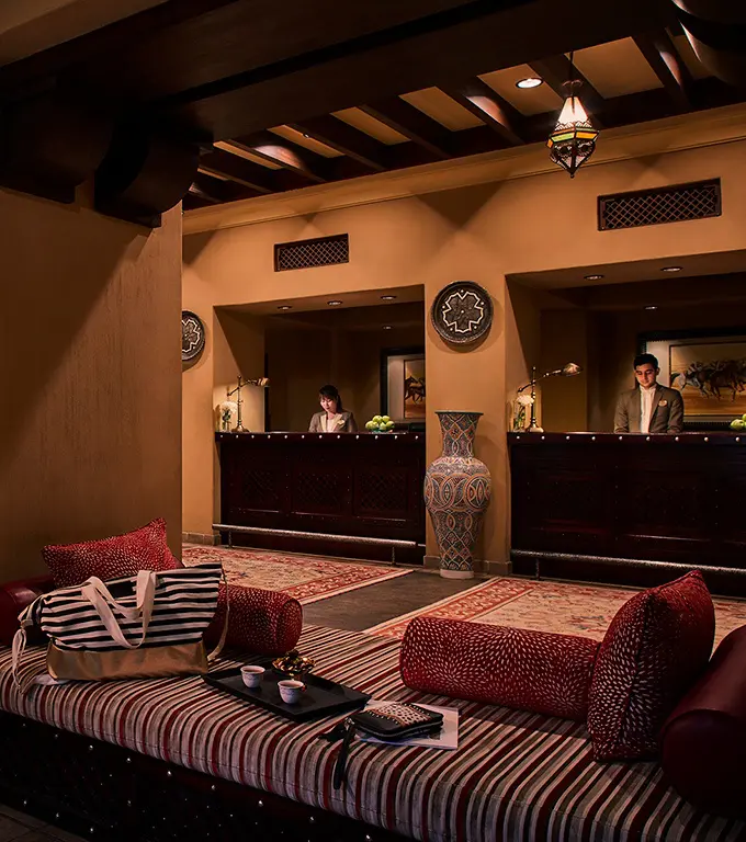 Bab Al Shams Resort and Spa - The Lobby